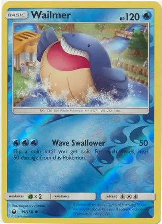 Wailmer, catalogue front