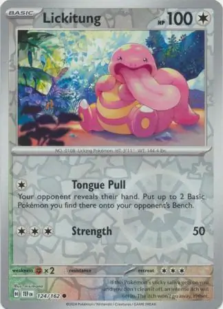 Lickitung, catalogue front