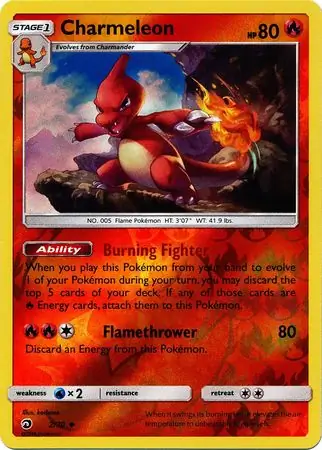 Charmeleon, catalogue front