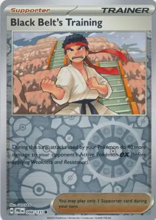 Black Belt's Training, catalogue front