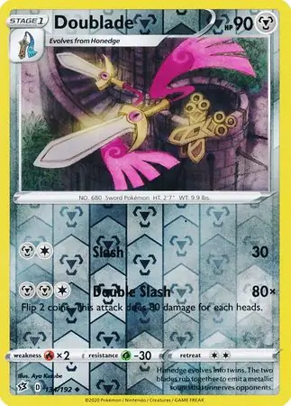 Doublade, catalogue front