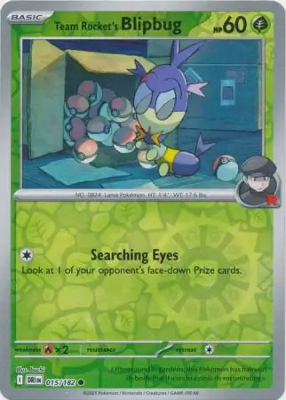 Team Rocket's Blipbug, catalogue front