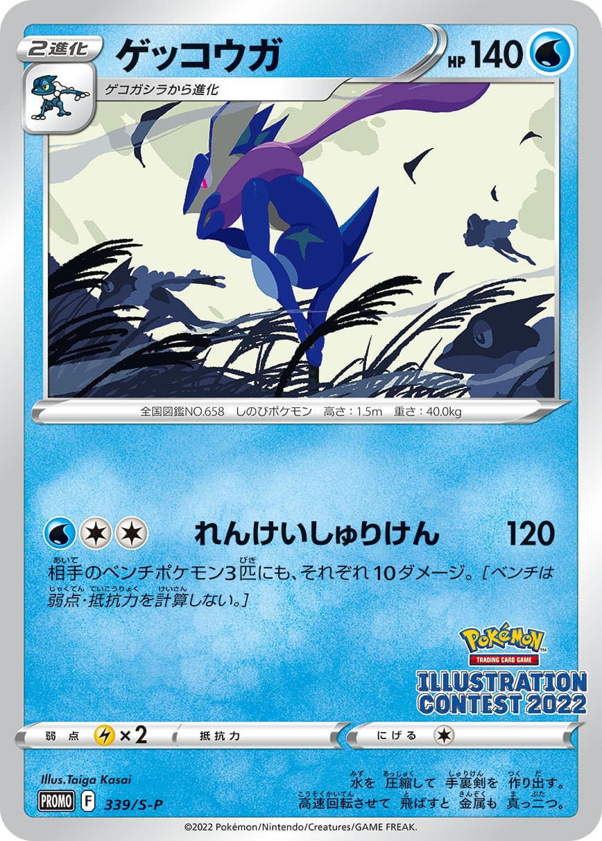 Greninja, catalogue front