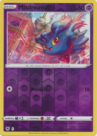 Misdreavus, catalogue front
