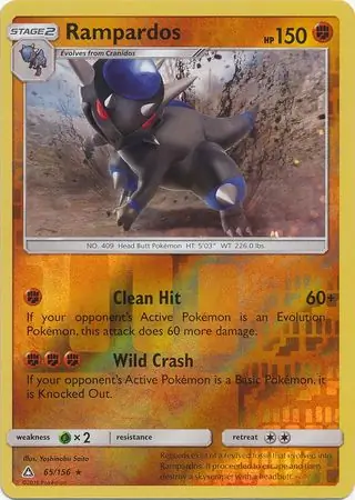 Rampardos, catalogue front
