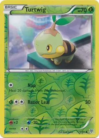 Turtwig, catalogue front