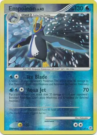 Empoleon, catalogue front