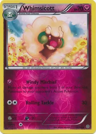Whimsicott, catalogue front