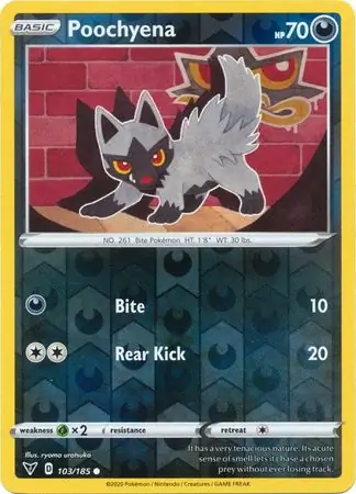 Poochyena, catalogue front