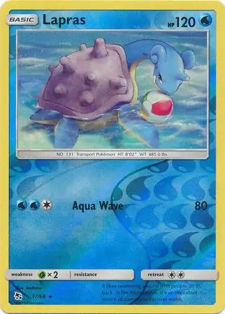 Lapras, catalogue front
