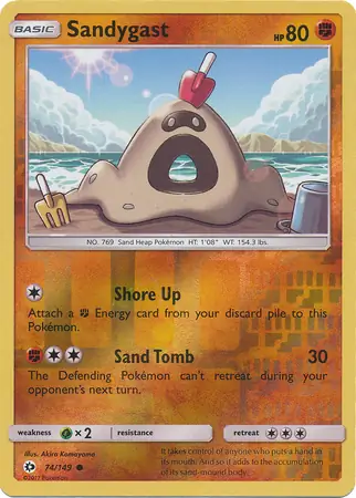 Sandygast, catalogue front