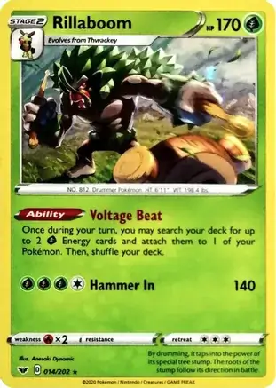 Rillaboom, catalogue front