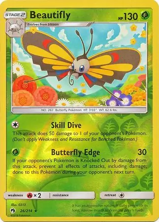 Beautifly, catalogue front