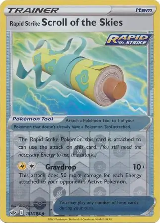 Rapid Strike Scroll of the Skies, catalogue front