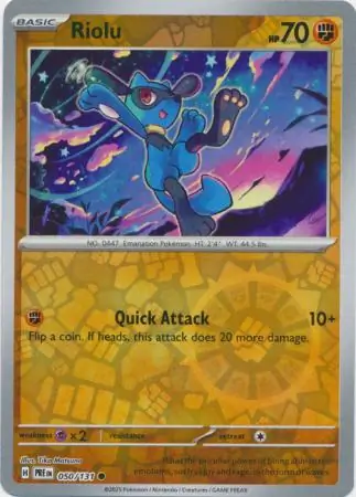 Riolu, catalogue front