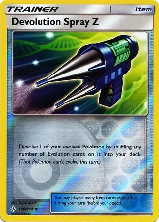 Devolution Spray Z, catalogue front
