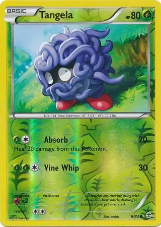 Tangela, catalogue front