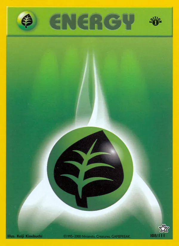 Grass Energy, catalogue front