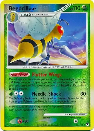 Beedrill, catalogue front