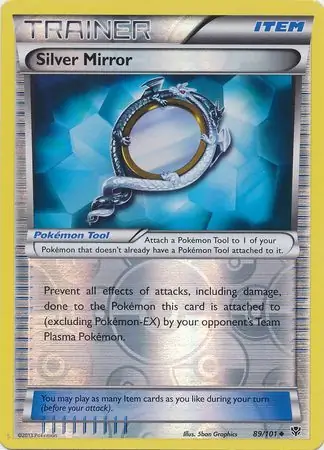 Silver Mirror, catalogue front