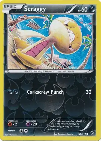 Scraggy, catalogue front