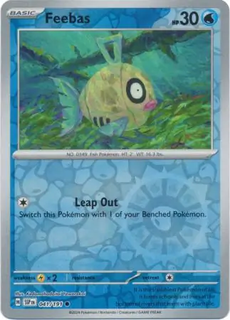 Feebas, catalogue front