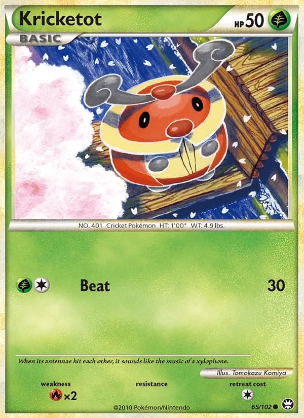Kricketot, catalogue front