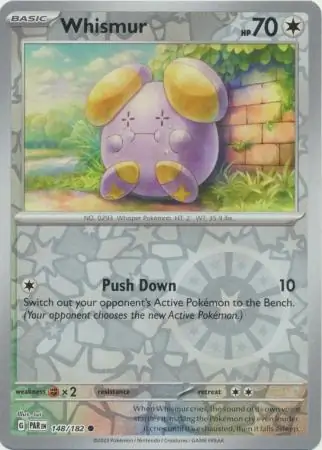 Whismur, catalogue front