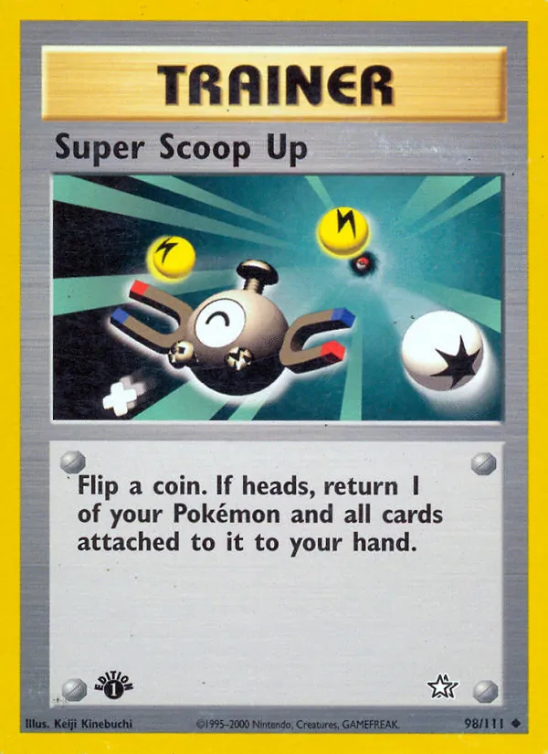Super Scoop Up, catalogue front