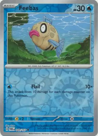 Feebas, catalogue front