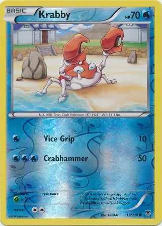 Krabby, catalogue front