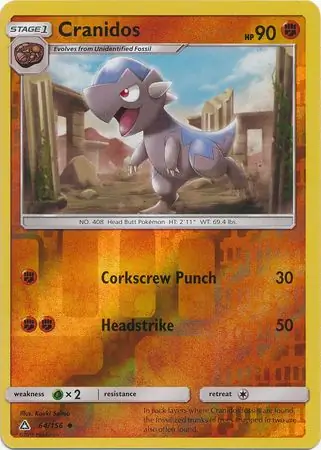 Cranidos, catalogue front