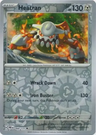 Heatran, catalogue front