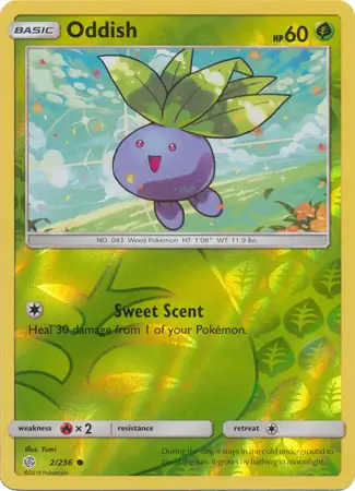 Oddish, catalogue front