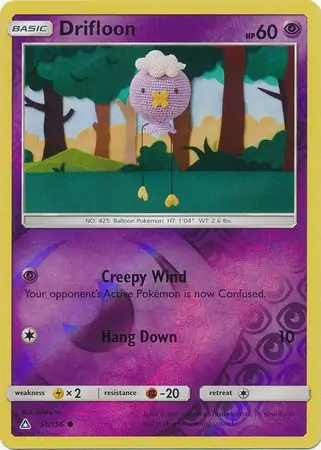 Drifloon, catalogue front