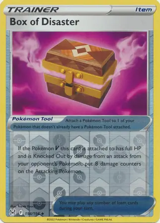 Box of Disaster, catalogue front