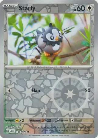 Starly, catalogue front