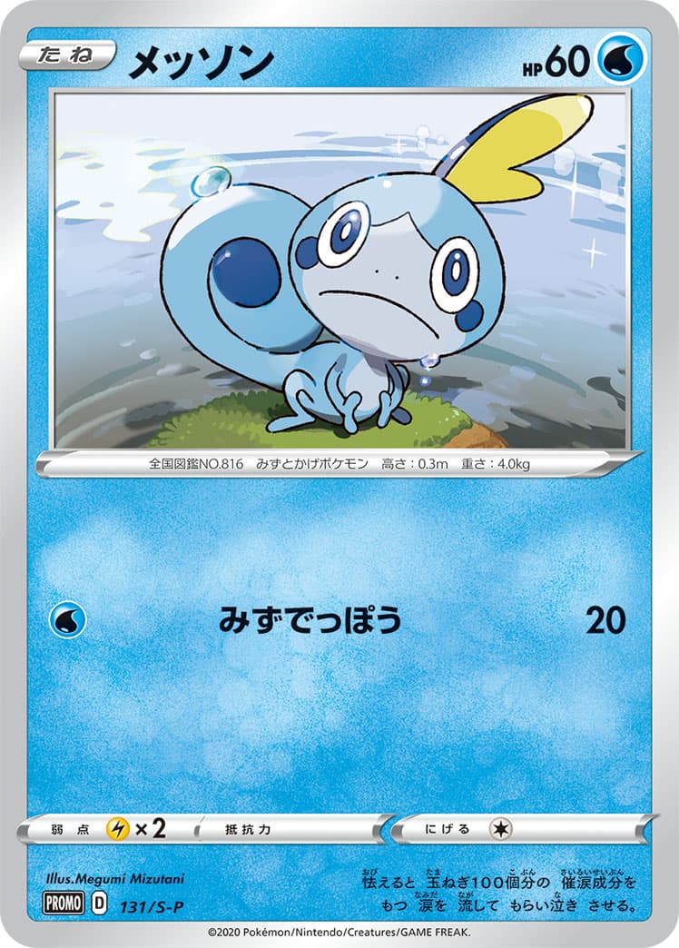 Sobble, catalogue front