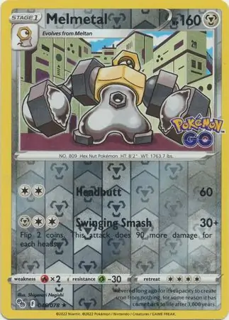 Melmetal, catalogue front