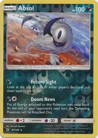 Absol, catalogue front