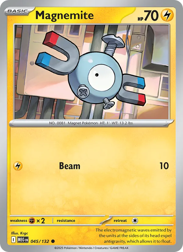 Magnemite, catalogue front