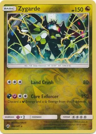Zygarde, catalogue front