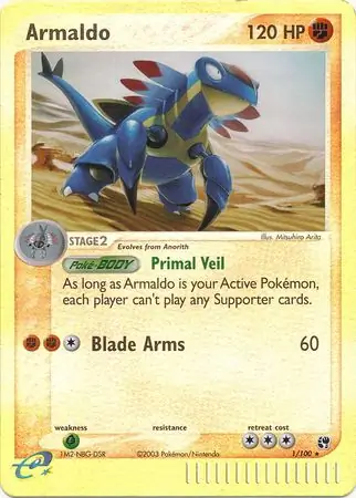 Armaldo, catalogue front
