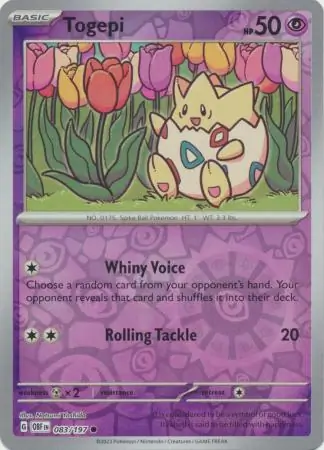 Togepi, catalogue front