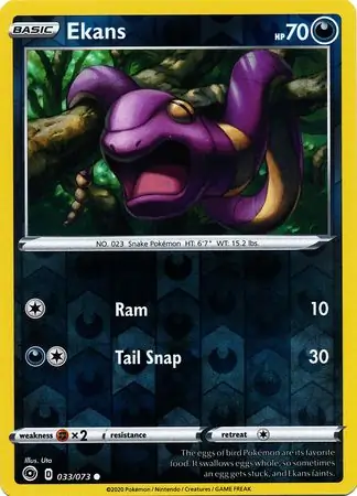 Ekans, catalogue front
