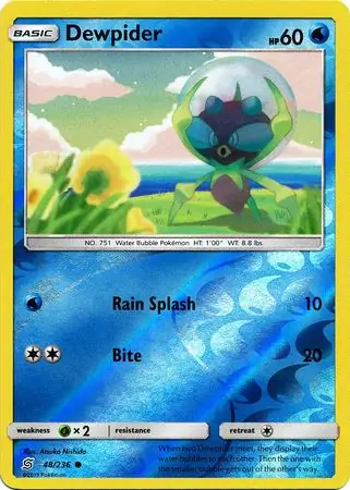 Dewpider, catalogue front