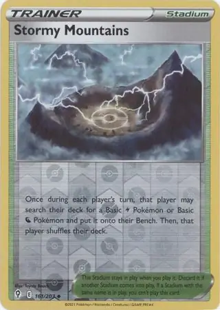 Stormy Mountains, catalogue front