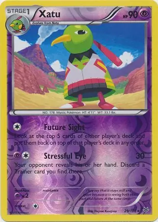 Xatu, catalogue front