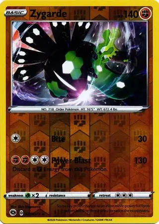 Zygarde, catalogue front