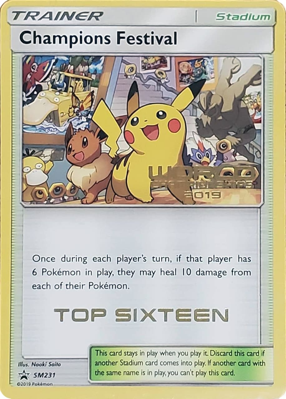 Champions Festival, catalogue front
